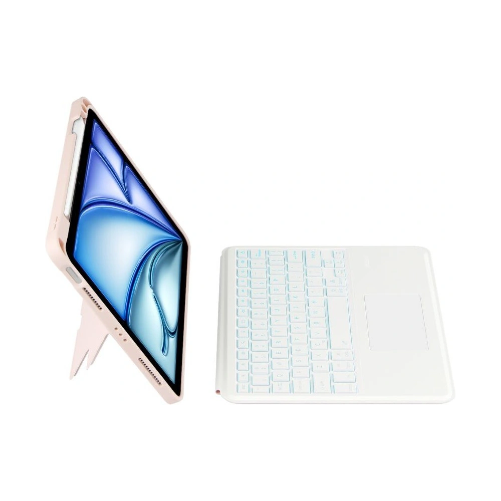 Etui Tech-Protect SmartCase Mag Pen + Keyboard Apple iPad Air 10.9 2020/2022 (4. i 5. gen) / iPad Air 11 2024 (6. gen) Pink