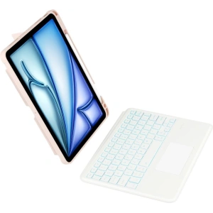 Kup Etui Tech-Protect SmartCase Mag Pen + Keyboard Apple iPad Air 10.9 2020/2022 (4. și 5. gen) / iPad Air 11 2024 (6. gen) Roz - THP2916 - {ean13} - Sklep Home Screen