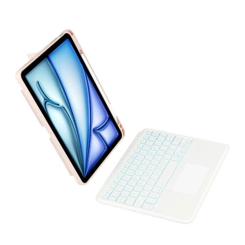 Kup Etui Tech-Protect SmartCase Mag Pen + Keyboard Apple iPad Air 10.9 2020/2022 (4. a 5. gen) / iPad Air 11 2024 (6. gen) Růžová - THP2916 - {ean13} - Sklep Home Screen