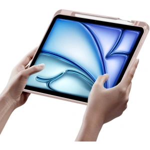 Kup Etui Tech-Protect SmartCase Mag Pen + Keyboard Apple iPad Air 10.9 2020/2022 (4. și 5. gen) / iPad Air 11 2024 (6. gen) Roz - THP2916 - {ean13} - Sklep Home Screen