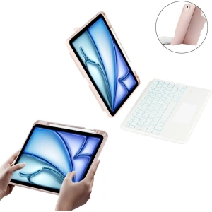Kup Etui Tech-Protect SmartCase Mag Pen + Keyboard Apple iPad Air 10.9 2020/2022 (4. i 5. gen) / iPad Air 11 2024 (6. gen) Pink - THP2916 - {ean13} - Sklep Home Screen