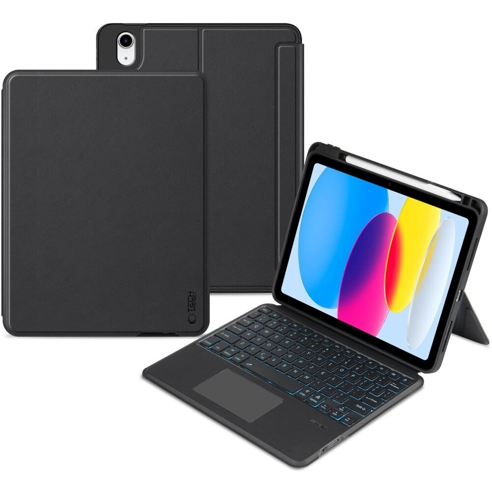Etui Tech-Protect SmartCase Mag Pen + Keyboard Apple iPad 10.9" 2022 (10. generacji) Black
