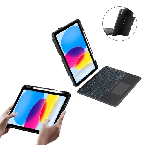 Kup Etui Tech-Protect SmartCase Mag Pen + Keyboard Apple iPad 10.9" 2022 (10. generáció) Fekete - THP2918 - {ean13} - Sklep Home Screen