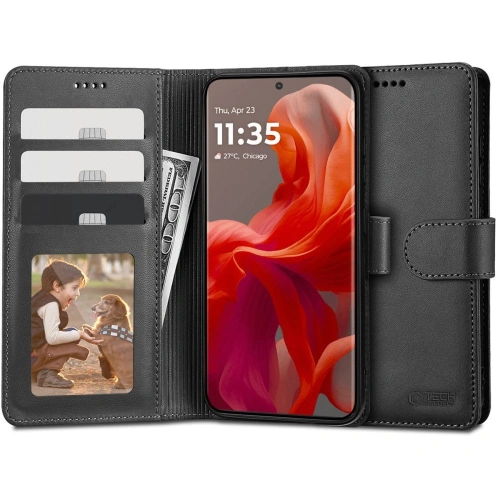 Kup Case Tech-Protect Wallet Motorola Moto G85 5G Schwarz - THP2919 - {ean13} - Sklep Home Screen
