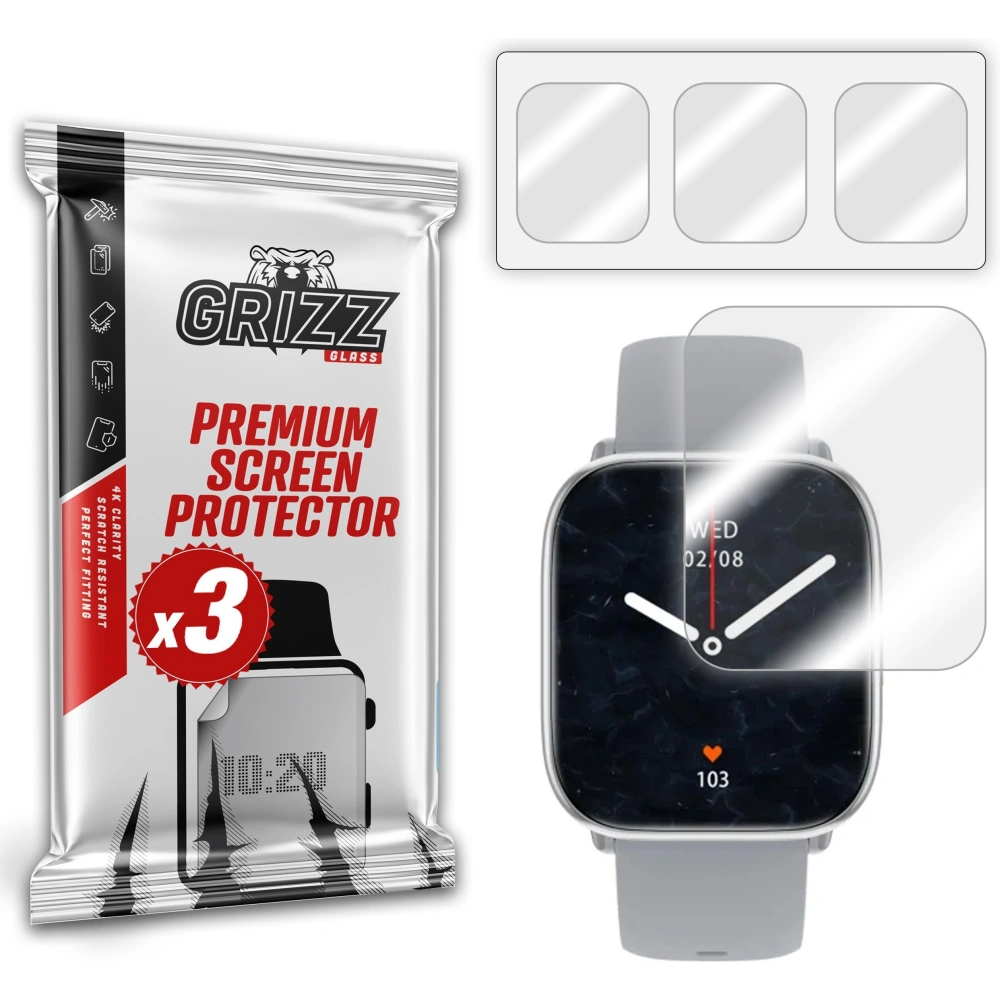 Folia hydrożelowa GrizzGlass Hydrofilm do MyPhone Watch Pastel