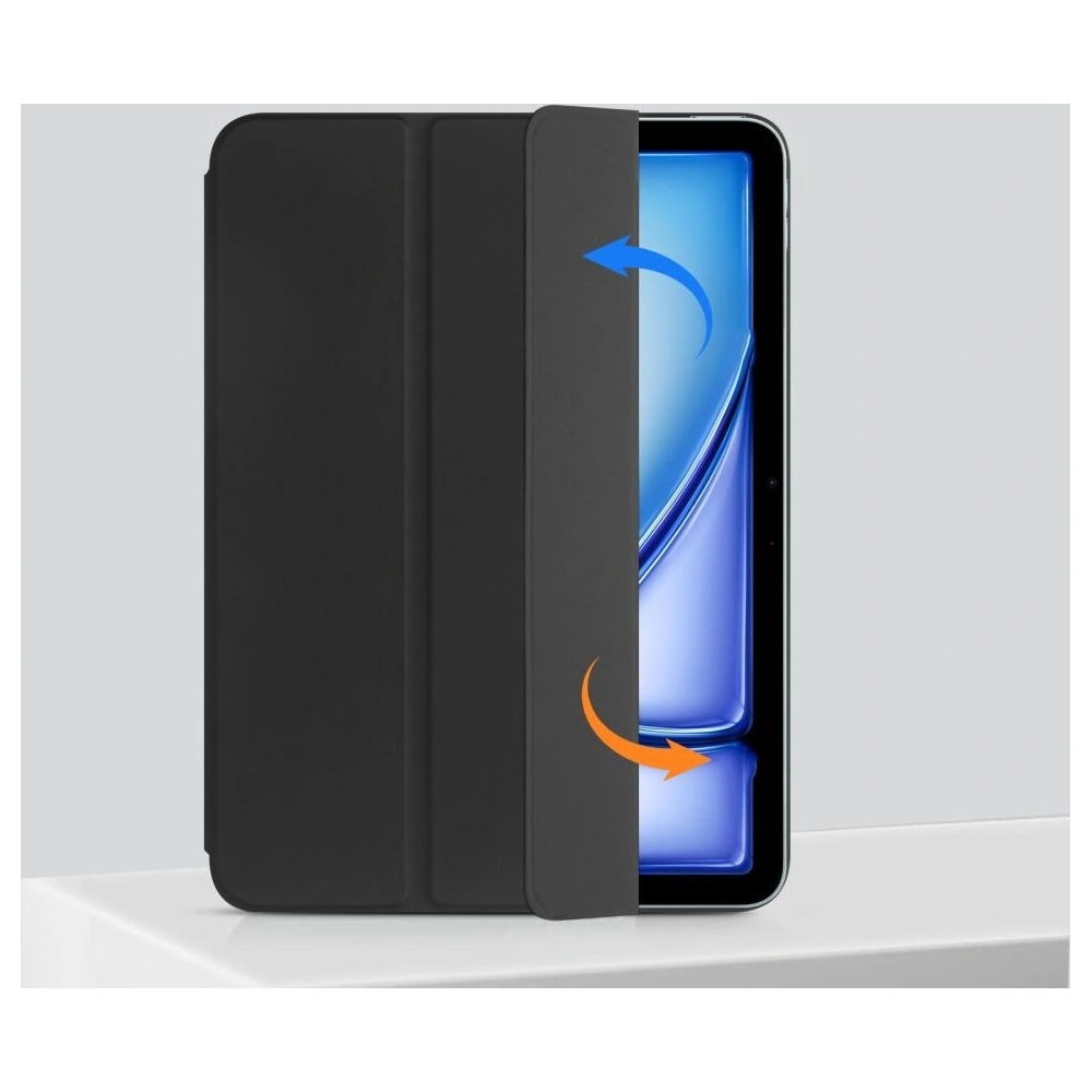 Etui Tech-Protect SmartCase Magnetic Apple iPad Air 10.9 2020/2022 (4. i 5. generacji) / iPad Air 11 2024 (6. generacji) Black