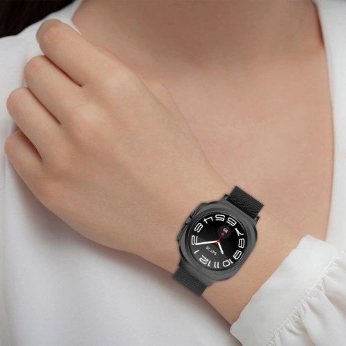 Kup Pasek Tech-Protect MilaneseBand Samsung Galaxy Watch Ultra 47mm Negru - THP2933 - {ean13} - Sklep Home Screen