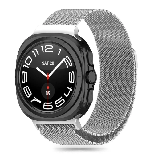 Kup Pasek Tech-Protect MilaneseBand Samsung Galaxy Watch Ultra 47mm Argintiu - THP2934 - {ean13} - Sklep Home Screen