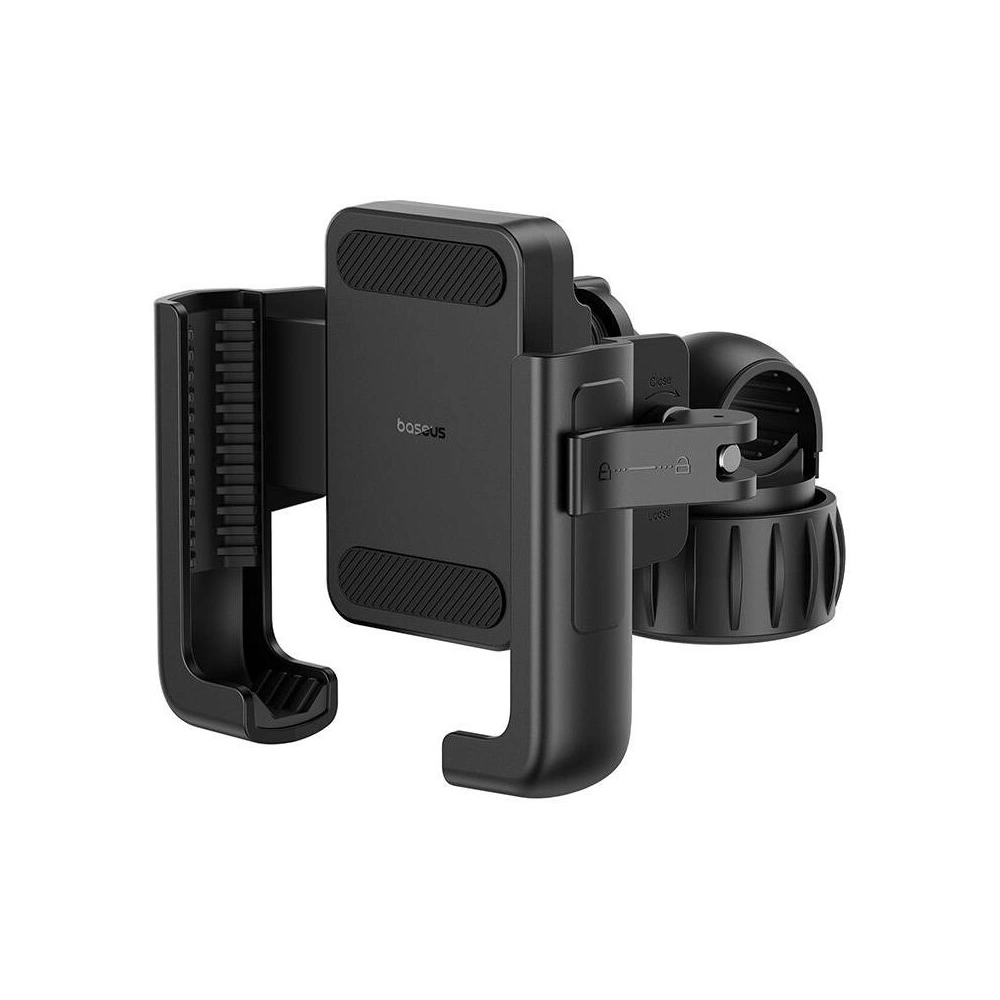 Uchwyt rowerowy Baseus GoTrip na telefon (czarny)