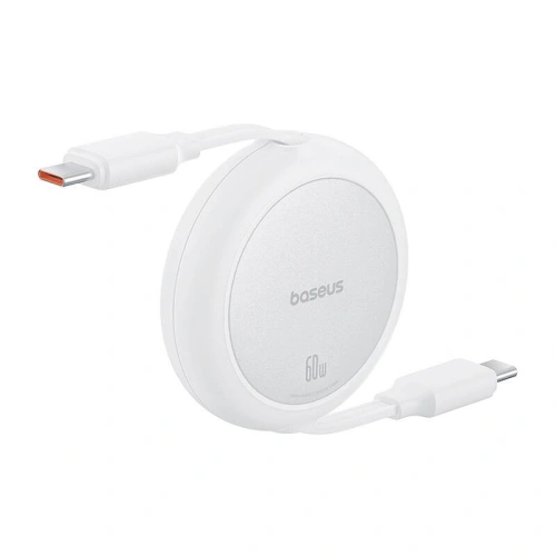 Kup Cablu Baseus Free2Pull Mini USB-C / USB-C, 60W, 1m (alb) - BSU4912 - {ean13} - Sklep Home Screen