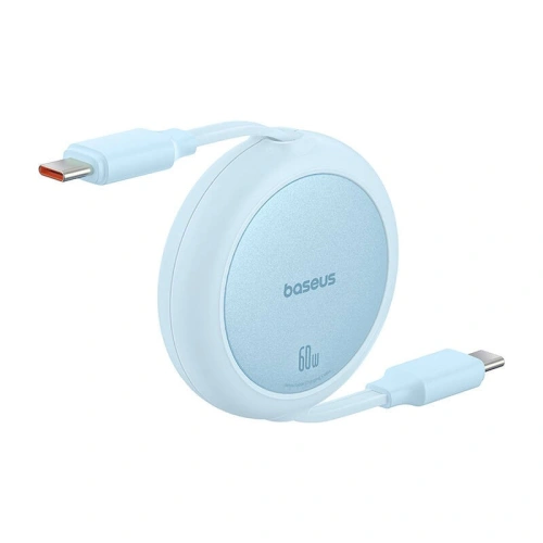 Kup Cablul Baseus Free2Pull Mini USB-C / USB-C, 60W, 1m (albastru) - BSU4913 - {ean13} - Sklep Home Screen