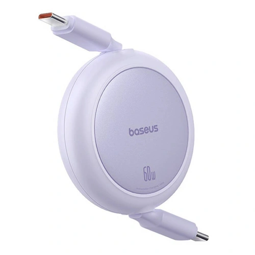 Kup Kabel Baseus Free2Pull Mini USB-C / USB-C, 60W, 1m (fioletowy) - BSU4914 - {ean13} - Sklep Home Screen
