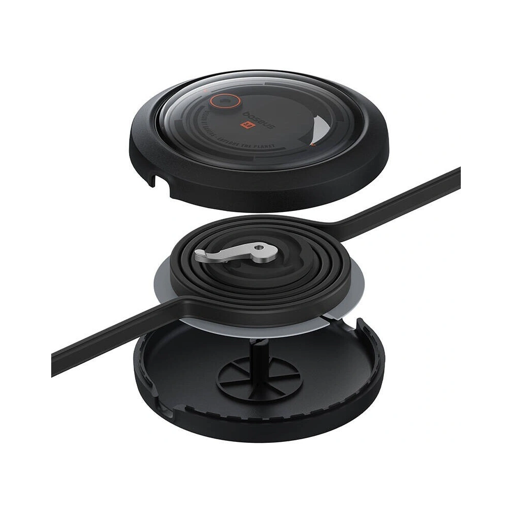 Kabel 3w1 Baseus Free2Draw USB/A / microUSB,Lightning,USB-C, 100W, 1.1 m (czarny)