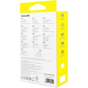Buy Baseus Free2Draw 3-in-1 cable USB-A / microUSB,Lightning,USB-C, 100W, 1.1 m (white) - BSU4916 - {ean13} - Home Screen Store Europe