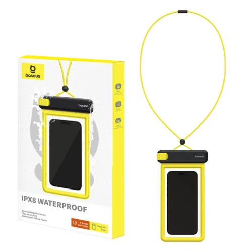Buy Baseus DeepDive IPX8 universal waterproof case (black) - BSU4917 - {ean13} - Home Screen Store Europe