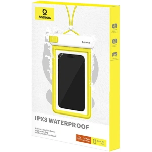 Kup Etui universal rezistent la apă Baseus DeepDive IPX8 (alb) - BSU4918 - {ean13} - Sklep Home Screen