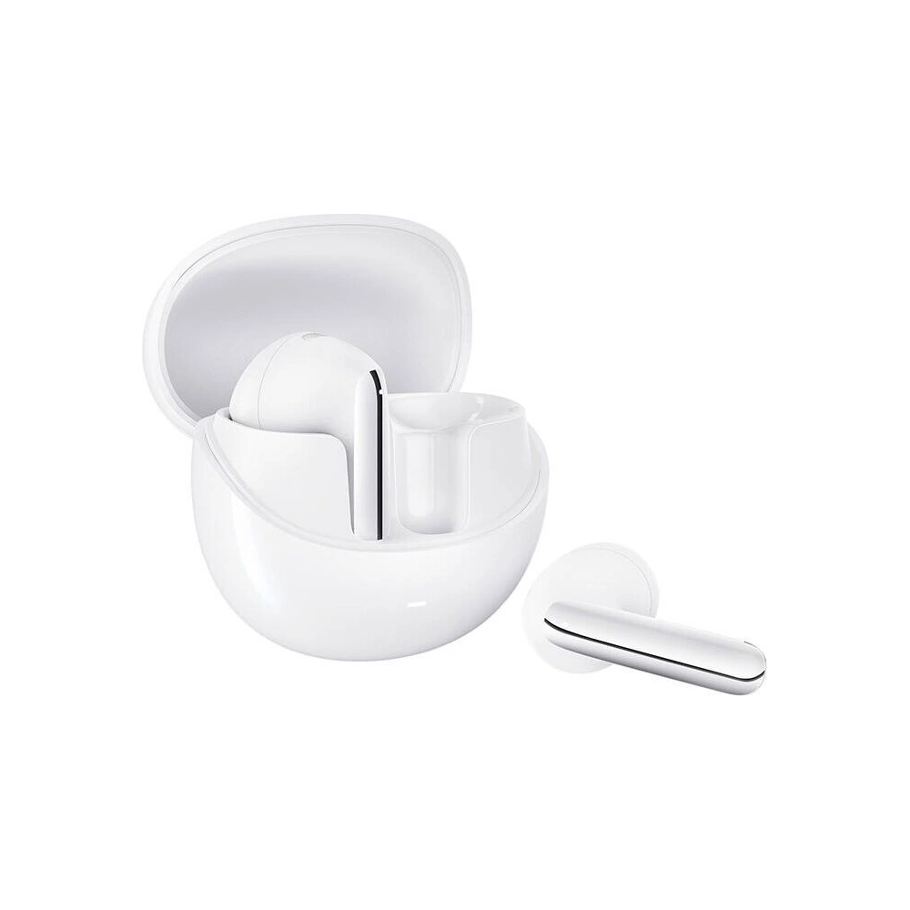 Bezprzewodowe słuchawki douszne TWS QCY HT 10 Pro, ANC (białe)