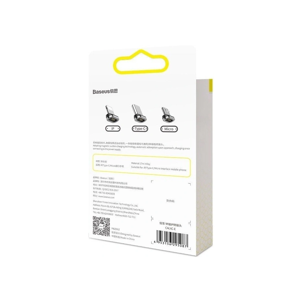 Adapter magnetyczny micro USB Baseus Zinc