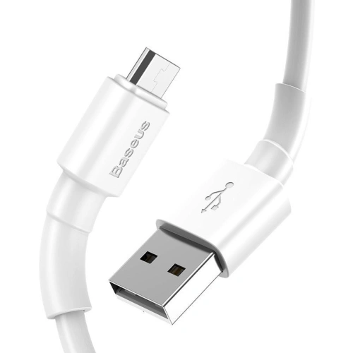 Kup Cablu micro USB Baseus Mini 2.4A 1m (alb) - BSU760WHT - {ean13} - Sklep Home Screen