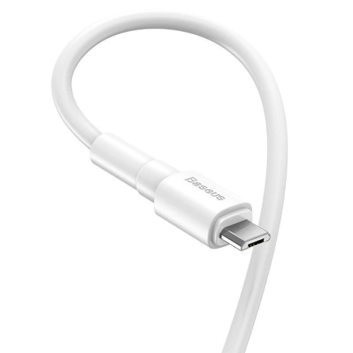 Kup Cablu micro USB Baseus Mini 2.4A 1m (alb) - BSU760WHT - {ean13} - Sklep Home Screen