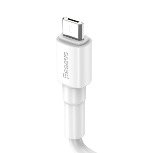 Kup Cablu micro USB Baseus Mini 2.4A 1m (alb) - BSU760WHT - {ean13} - Sklep Home Screen