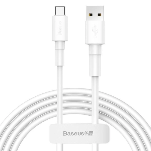 Kup Kabel USB-C Baseus Mini 3A 1m (bílý) - BSU761WHT - {ean13} - Sklep Home Screen