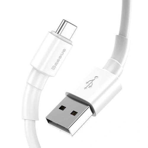 Kup Kabel USB-C Baseus Mini 3A 1m (bílý) - BSU761WHT - {ean13} - Sklep Home Screen