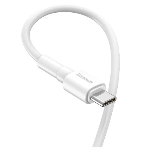 Kup Kabel USB-C Baseus Mini 3A 1m (bílý) - BSU761WHT - {ean13} - Sklep Home Screen