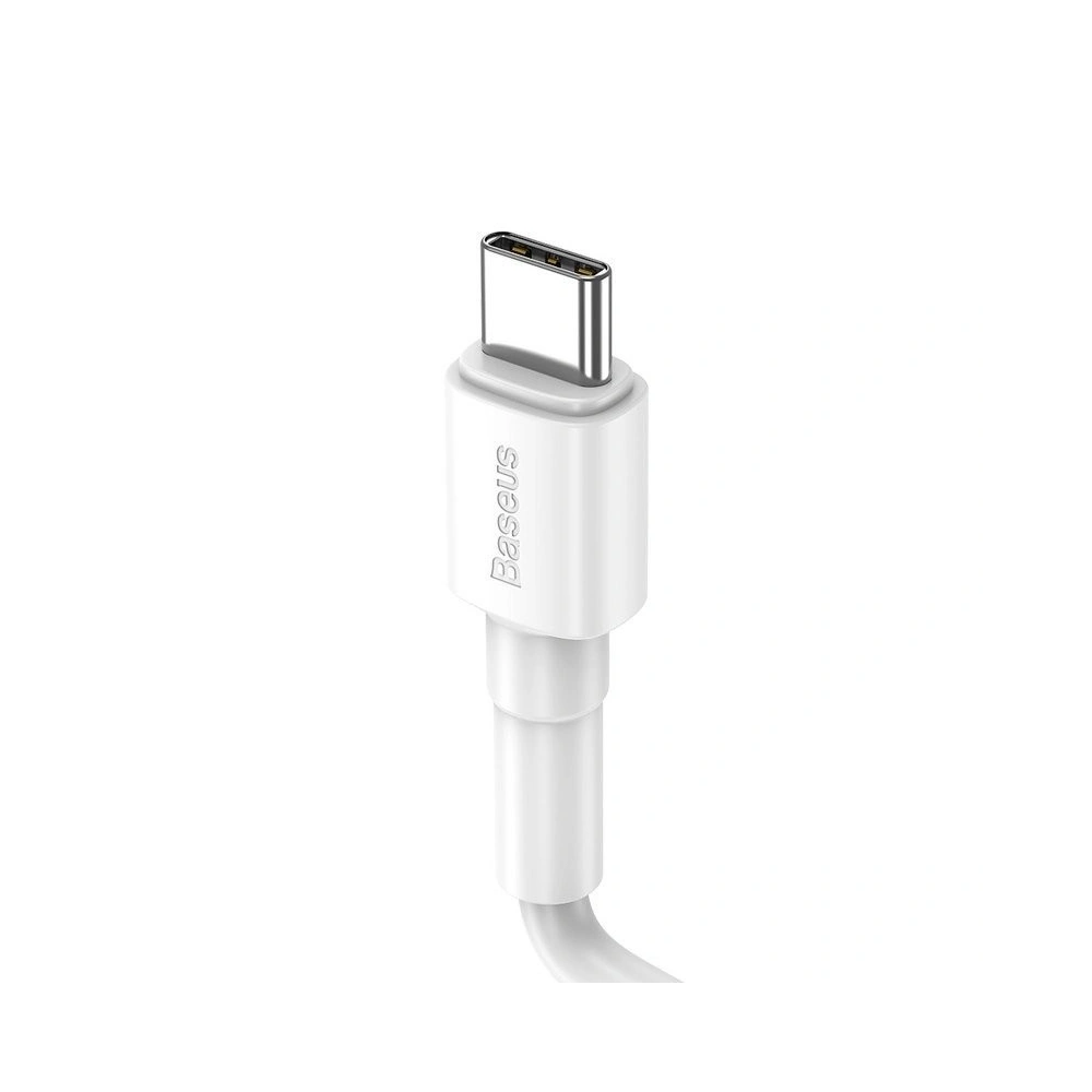 Kabel USB-C Baseus Mini 3A 1m (biały)
