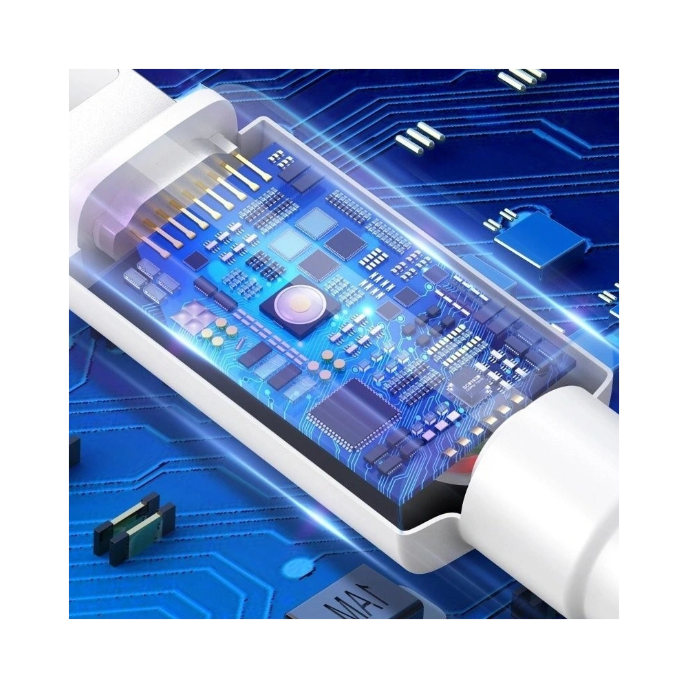 Kabel USB-C Baseus Mini 3A 1m (biały)