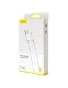 Buy USB-C Baseus Mini Cable 3A 1m White - BSU761WHT - {ean13} - Home Screen Store Europe