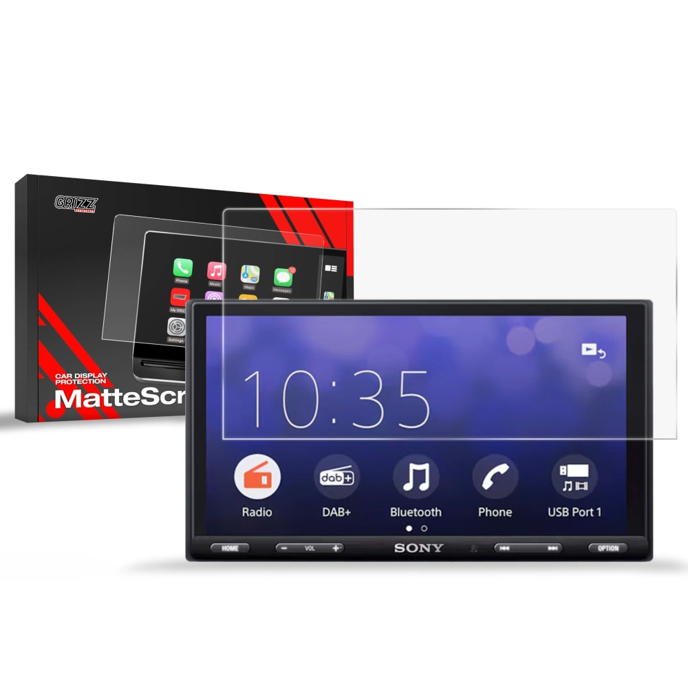 Folia matowa GrizzGlass CarDisplay Protection do Sony XAV-AX5650 6,95" 2DIN