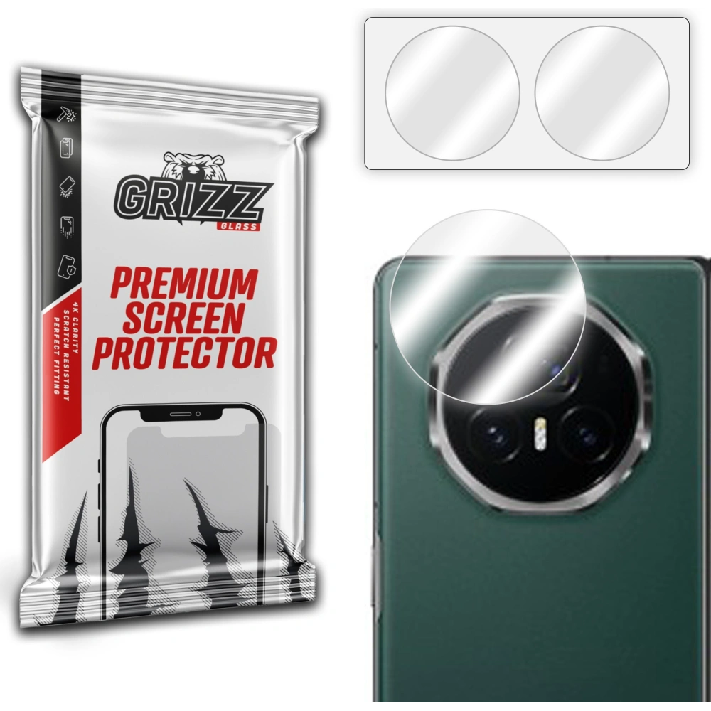 Szkło na aparat GrizzGlass HybridGlass Camera do Honor Magic V3