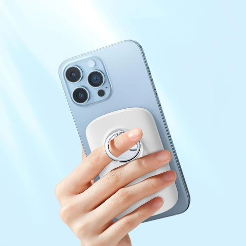 Kup Joyroom Powerbank mit drahtloser Aufladung JR-W030 6000mAh mit Ring und Ständer bis zu 20W weiß - JYR629 - {ean13} - Sklep Home Screen
