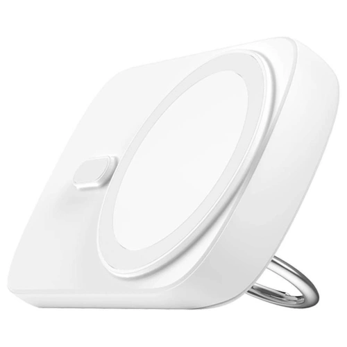 Buy Powerbank with wireless charging Joyroom JR-W030 6000mAh with ring and stand up to 20W white - JYR629 - {ean13} - Home Screen Store Europe