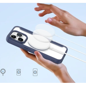 Kup Etui Dux Ducis Skin X Pro MagSafe Apple iPhone 15 Pro niebieskie - DDS1787 - {ean13} - Sklep Home Screen