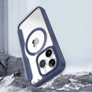 Kup Etui Dux Ducis Skin X Pro MagSafe Apple iPhone 15 Pro niebieskie - DDS1787 - {ean13} - Sklep Home Screen