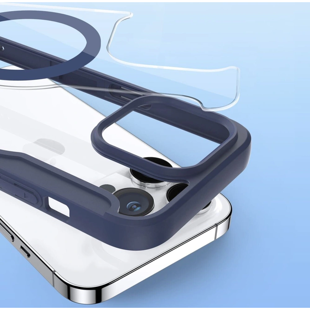 Etui Dux Ducis Skin X Pro MagSafe Apple iPhone 15 Pro niebieskie