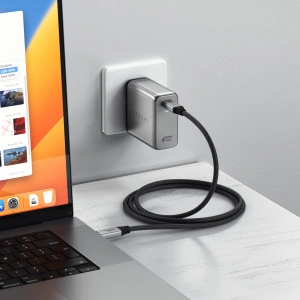 Buy Satechi USB-C / USB-C, USB 4.0, 240W, 40Gbp,s 8K60Hz / 4K120Hz space gray - STH127 - {ean13} - Home Screen Store Europe