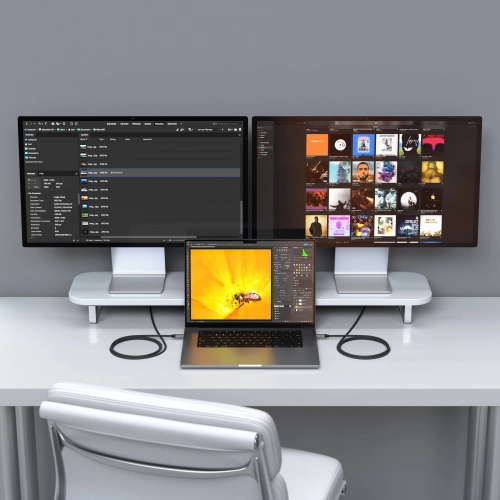 Kup Cablu Satechi USB-C / USB-C, USB 4.0, 240W, 40Gbp/s 8K60Hz / 4K120Hz gri spațial - STH127 - {ean13} - Sklep Home Screen