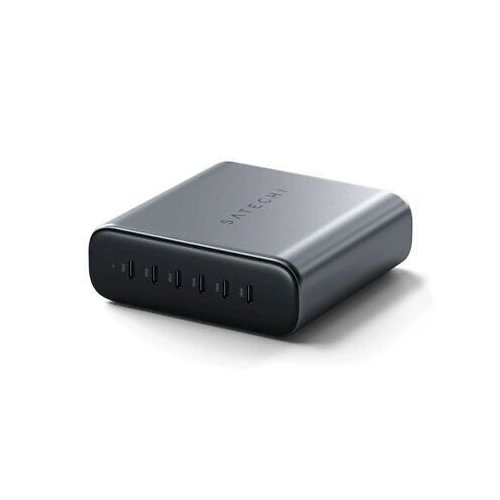 Kup Netzteil Satechi 6-Port 6xUSB-C GaN 200W PD GaN space gray - STH126 - {ean13} - Sklep Home Screen