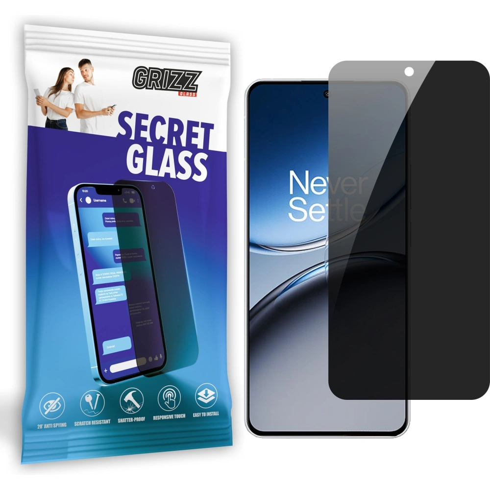 Matowe szkło prywatyzujące GrizzGlass SecretGlass do OnePlus Nord 4