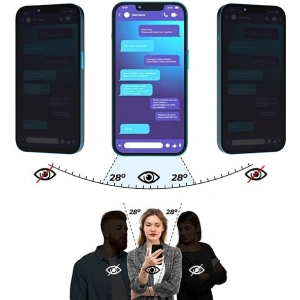 Matowe szkło prywatyzujące GrizzGlass SecretGlass do Vivo iQOO Z9 Lite