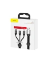Kup Kabel USB 3w1 Baseus Car Co-sharing Micro / USB-C / Lightning, 3.5A 1m (černý) - BSU766BLK - {ean13} - Sklep Home Screen