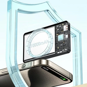 Kup Powerbank magnetyczny AWEI P33K MagSafe 10000mAh 22.5W czarny/black - AWEI198 - {ean13} - Sklep Home Screen