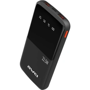 Kup Powerbank AWEI P10K 10000mAh 22.5W czarny/black - AWEI199 - {ean13} - Sklep Home Screen