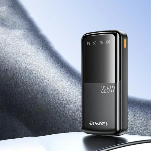 Kup AWEI P13K 20000mAh 22.5W Digitális Kijelző Powerbank fekete - AWEI200 - {ean13} - Sklep Home Screen