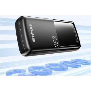 Kup Powerbank AWEI P13K 20000mAh 22.5W Digital Display czarny/black - AWEI200 - {ean13} - Sklep Home Screen