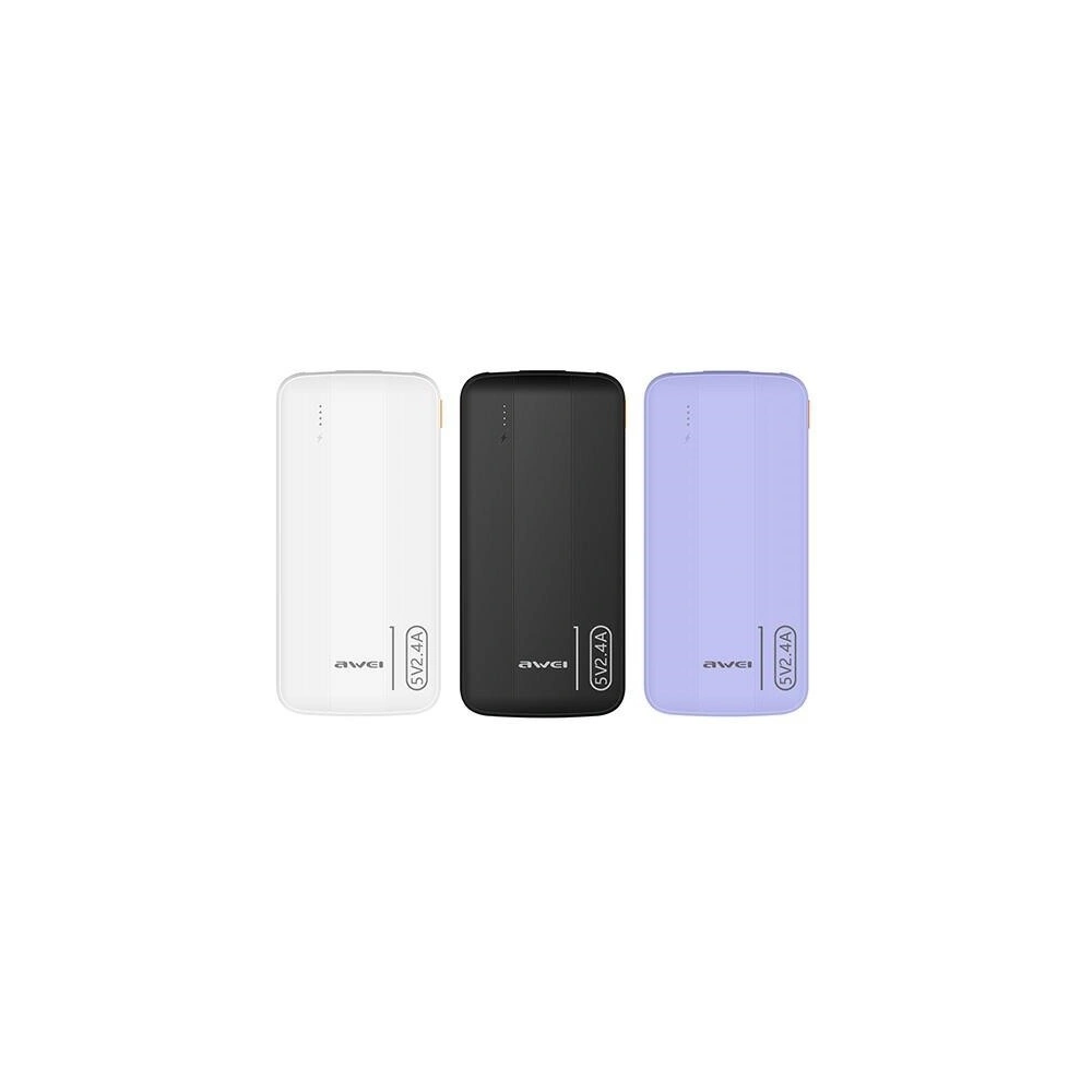 Powerbank AWEI P20K 10000mAh czarny/black