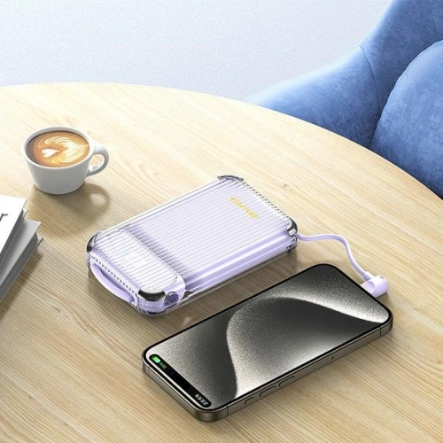 Kup Powerbank AWEI P89K 10000mAh 38,5W negru/black + cablu USB-C / Lightning - AWEI203 - {ean13} - Sklep Home Screen